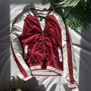 Forever 21 Red & White Jacket